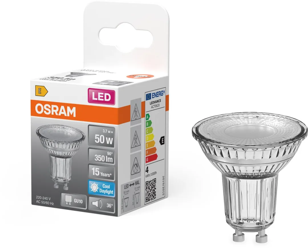 Osram LED Spot Star PAR16 GU10 36° 350lm - Helder