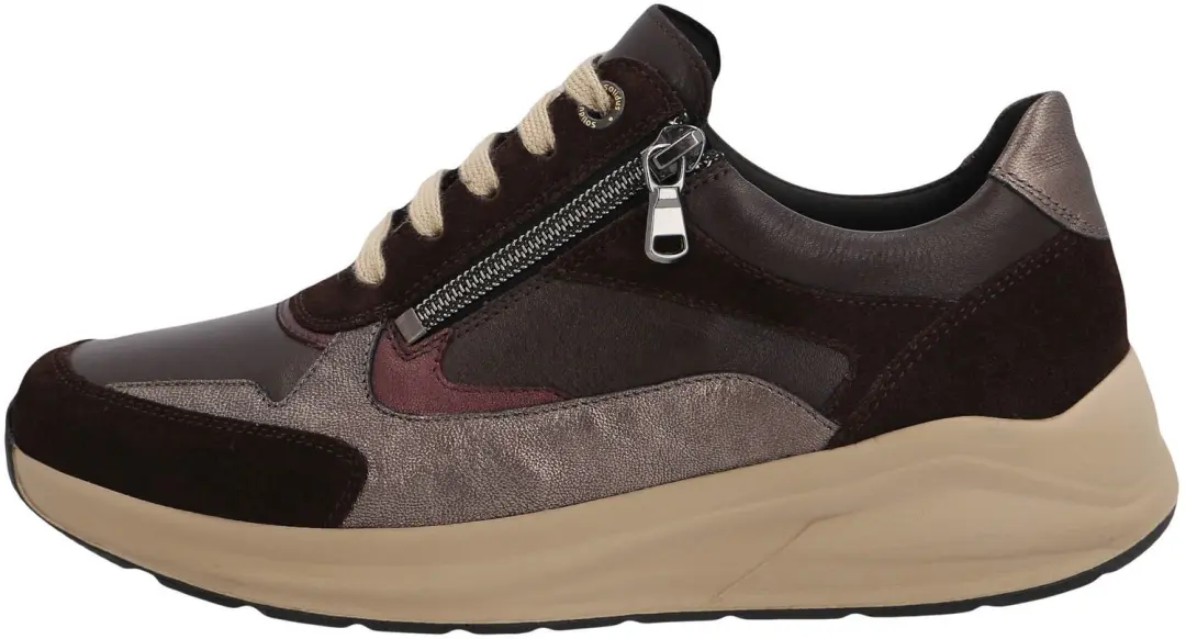 Solidus Kitty Dames Sneaker - Bruin Combi - afbeelding 3 van 6