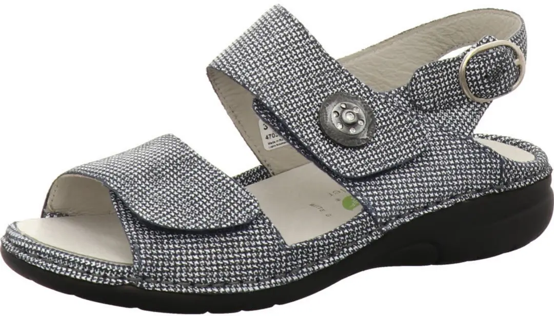 Waldläufer dames sandalen zwart maat 40