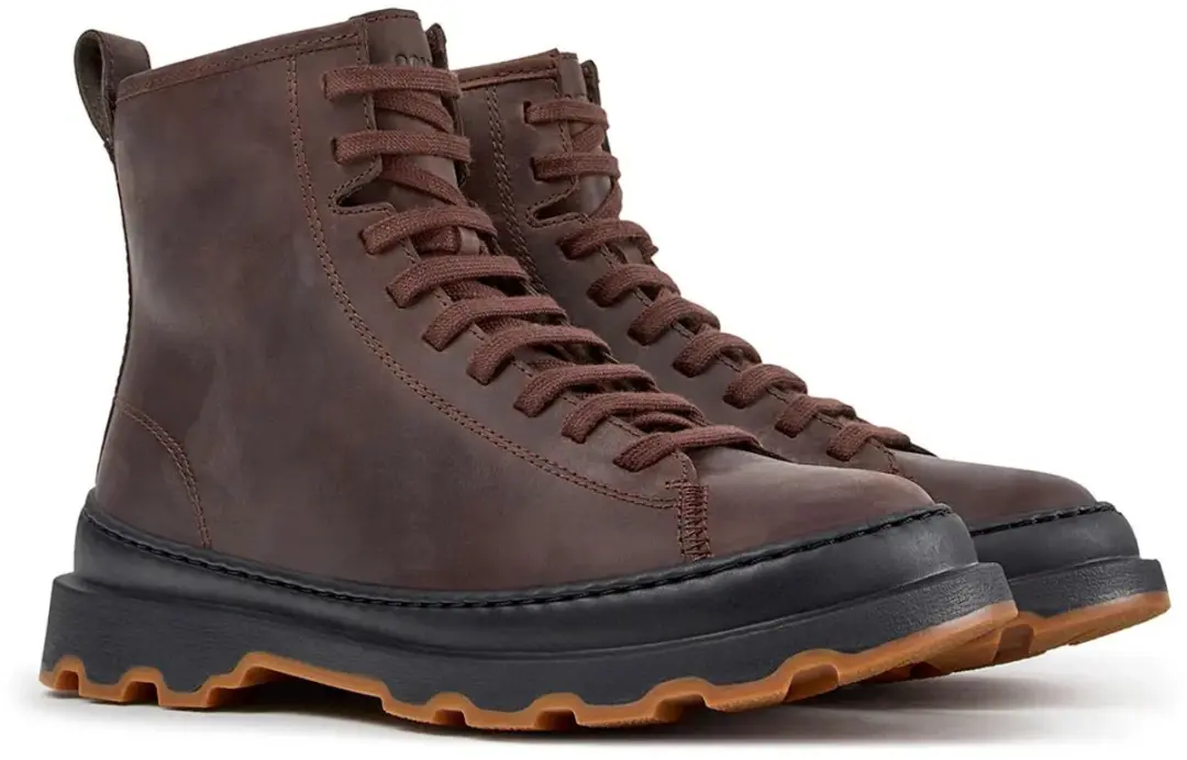 Camper Brutus+ Dames Booties - Donkerbruin - EU 38 - afbeelding 2 van 6