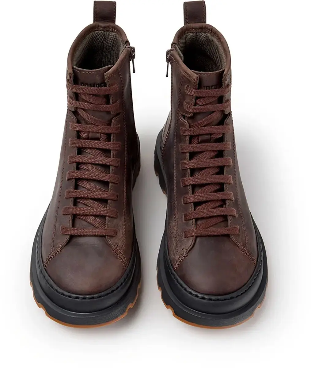 Camper Brutus+ Dames Booties - Donkerbruin - EU 38 - afbeelding 3 van 6