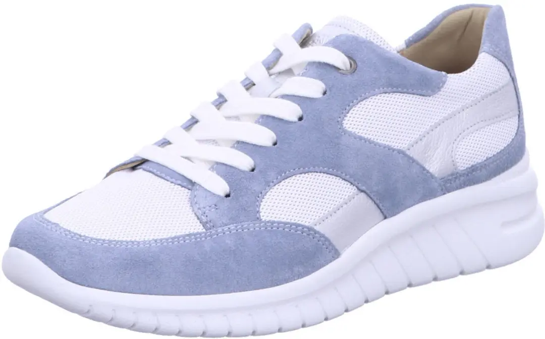 Hartjes Dames Lage Sneakers - Wit/Beige - 40.5 - afbeelding 3 van 6