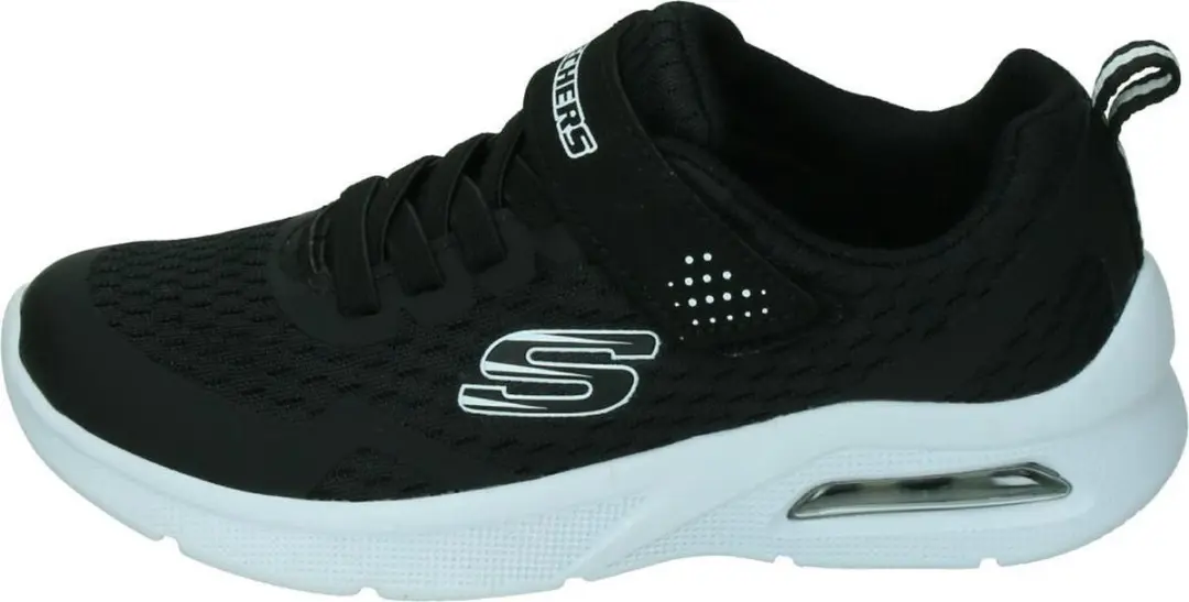 Skechers Microspec Max-Torvix Sneakers - Zwart/Wit - afbeelding 6 van 6