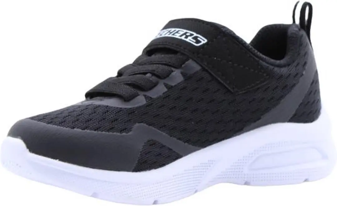 Skechers Microspec Max-Torvix Sneakers - Zwart/Wit - afbeelding 5 van 6