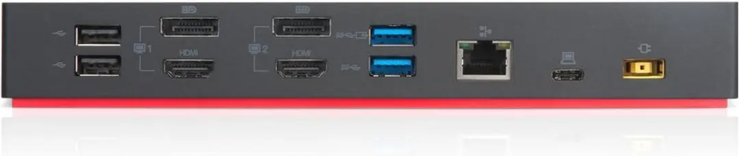Lenovo ThinkPad Hybrid USB-C Dock 40AF0135DK - Zwart - afbeelding 2 van 3