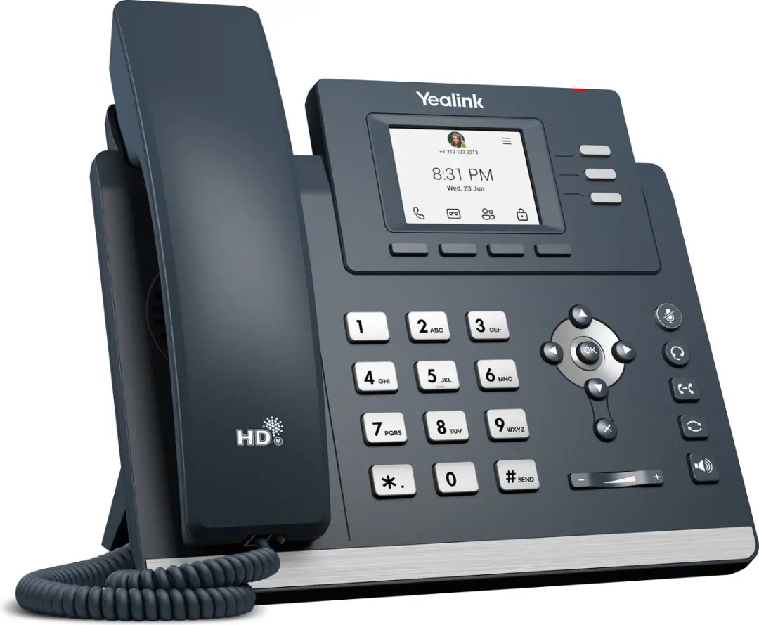 Yealink MP52 E2 Teams 1301016 VoIP-systeemtelefoon - Grijs - afbeelding 2 van 3