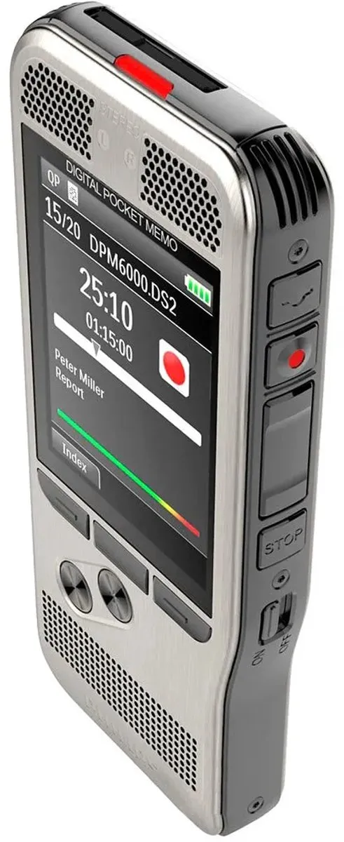 Philips DPM6000 PocketMemo Dicteerapparaat - Zilver