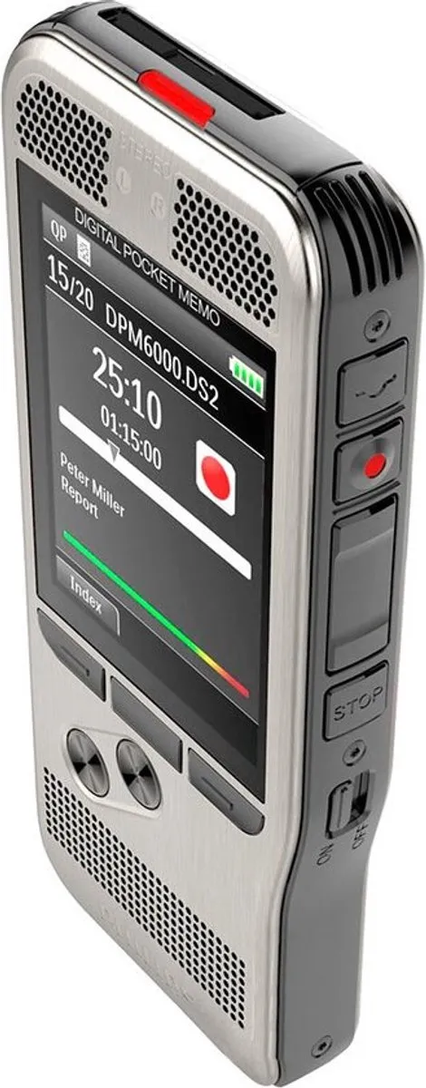 Philips DPM6000 PocketMemo Dicteerapparaat - Zilver