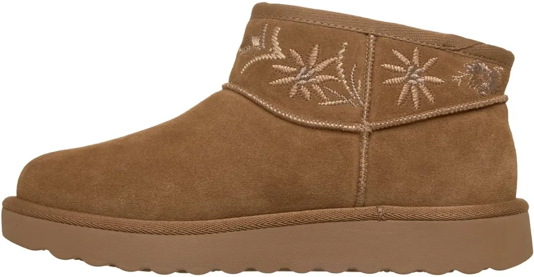 Skechers COZY CHATEAU - COZY MINI BLOS Dames Instappers - Chestnut - afbeelding 3 van 6