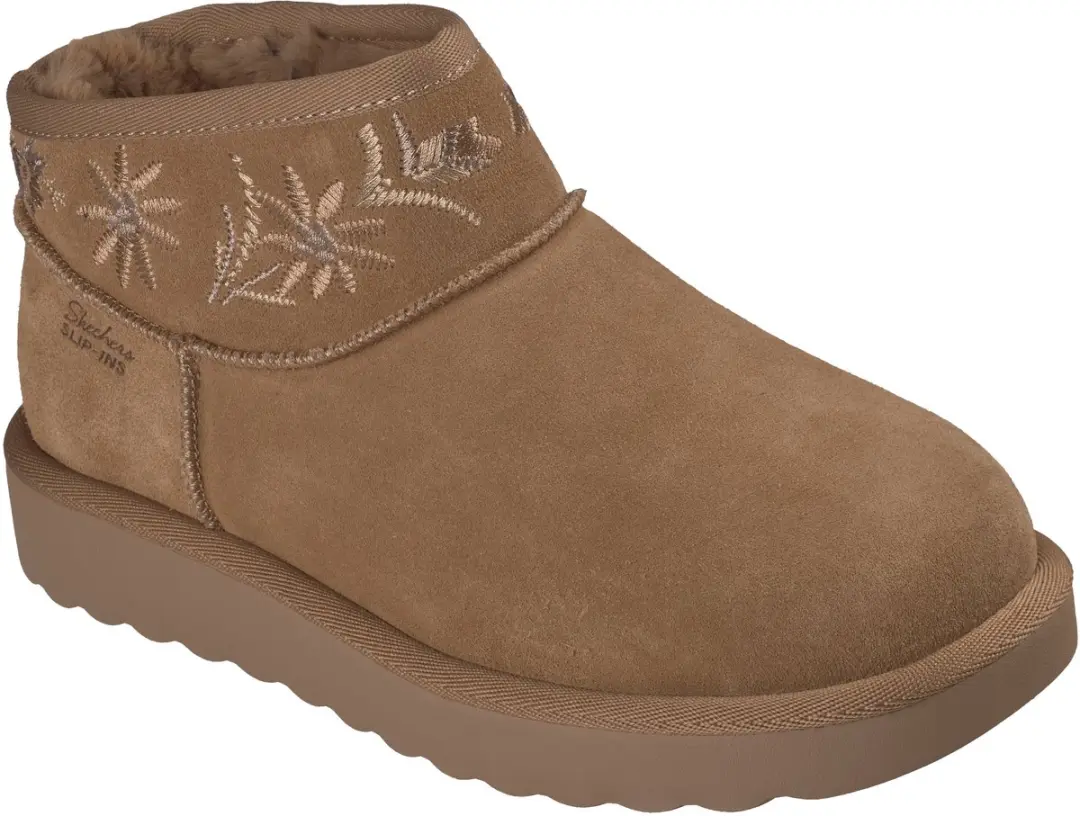 Skechers COZY CHATEAU - COZY MINI BLOS Dames Instappers - Chestnut - afbeelding 2 van 6