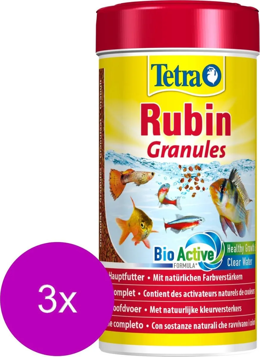 Tetra Rubin Granules Vissenvoer