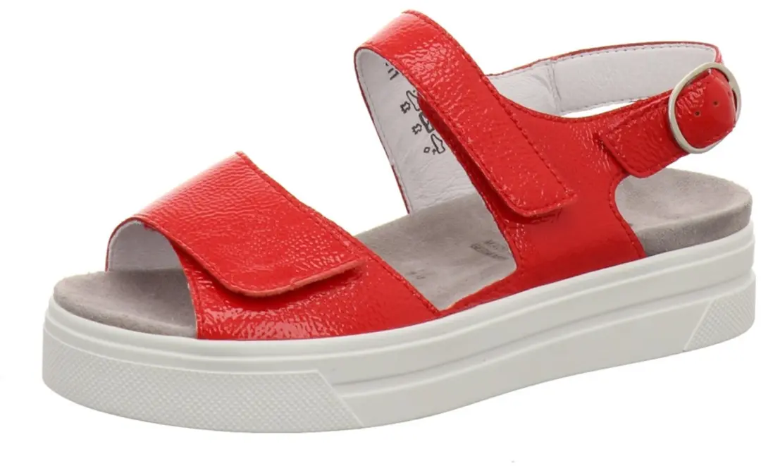 Semler dames sandalen rood maat 40