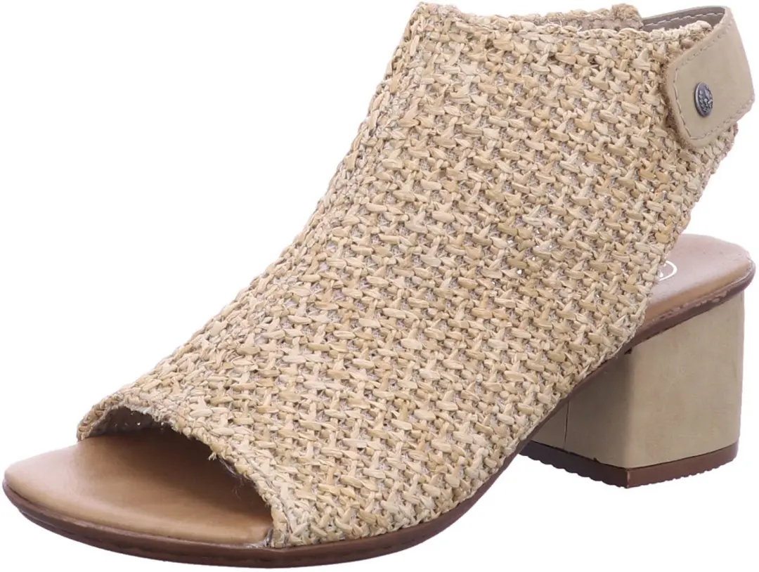 Rieker dames slippers beige maat 42