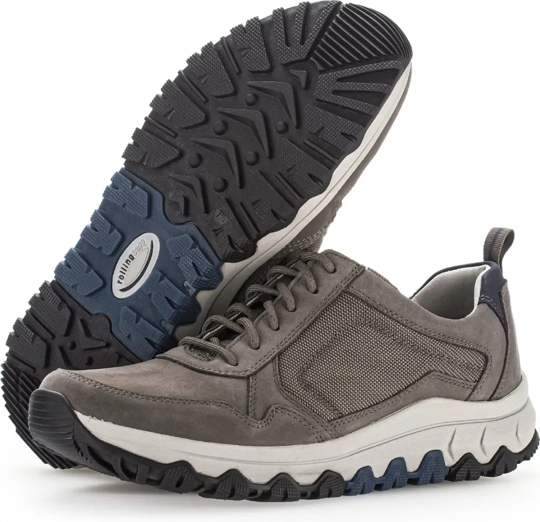 Gabor Rollingsoft Sensitive Heren Wandelsneakers - Grijs - afbeelding 5 van 6