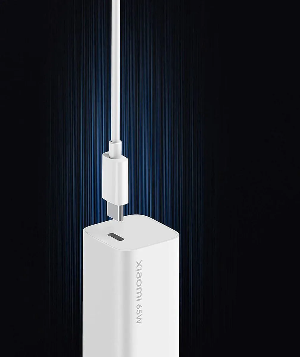 Xiaomi Mi 65W GaN Fast Charger AD65GEU - Wit - afbeelding 6 van 6