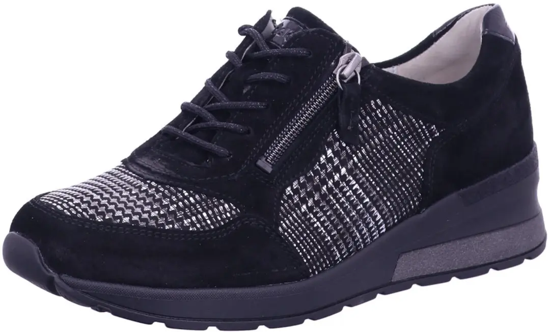 Waldläufer dames sneakers zwart maat 36