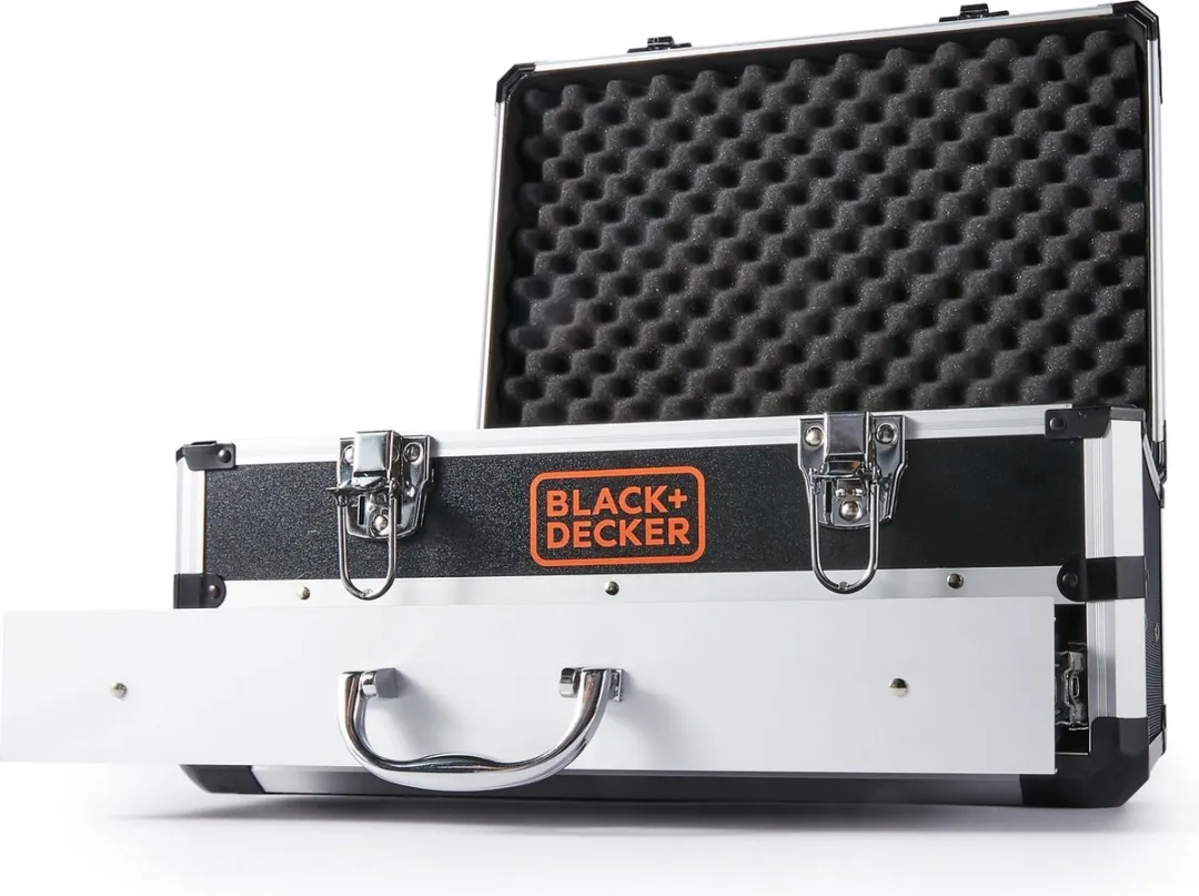 BLACK+DECKER BDC718AS2F-QW Schroef-klopboormachine - 2 snelheden - 2x 1500mAh accu