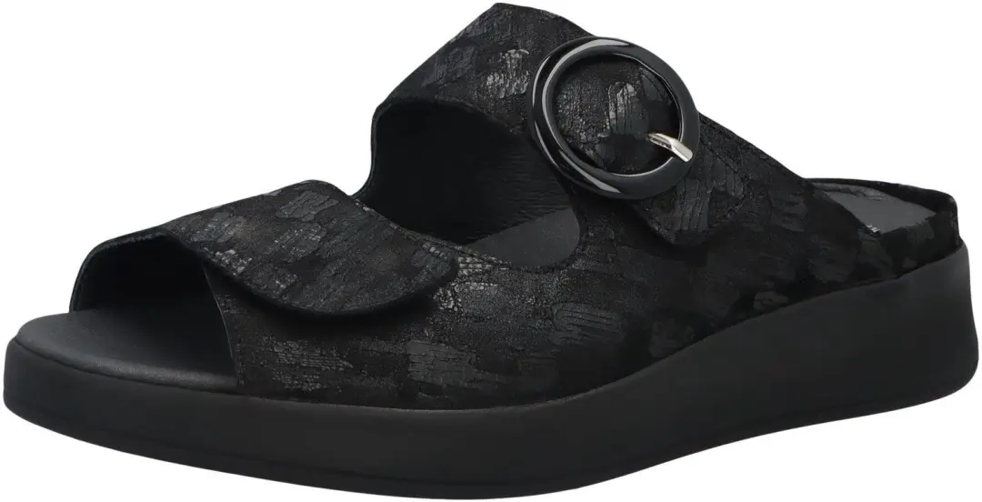 Solidus dames slippers zwart maat 38.5