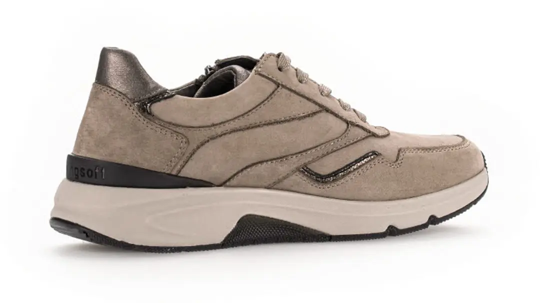 Gabor Rollingsoft Dames Sneakers - Bruin - 38.5 - afbeelding 5 van 6