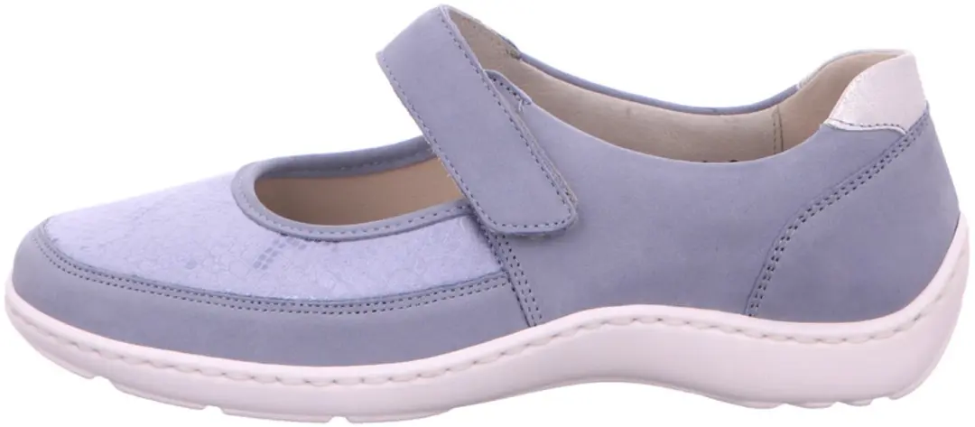 Waldläufer dames instappers blauw maat 42