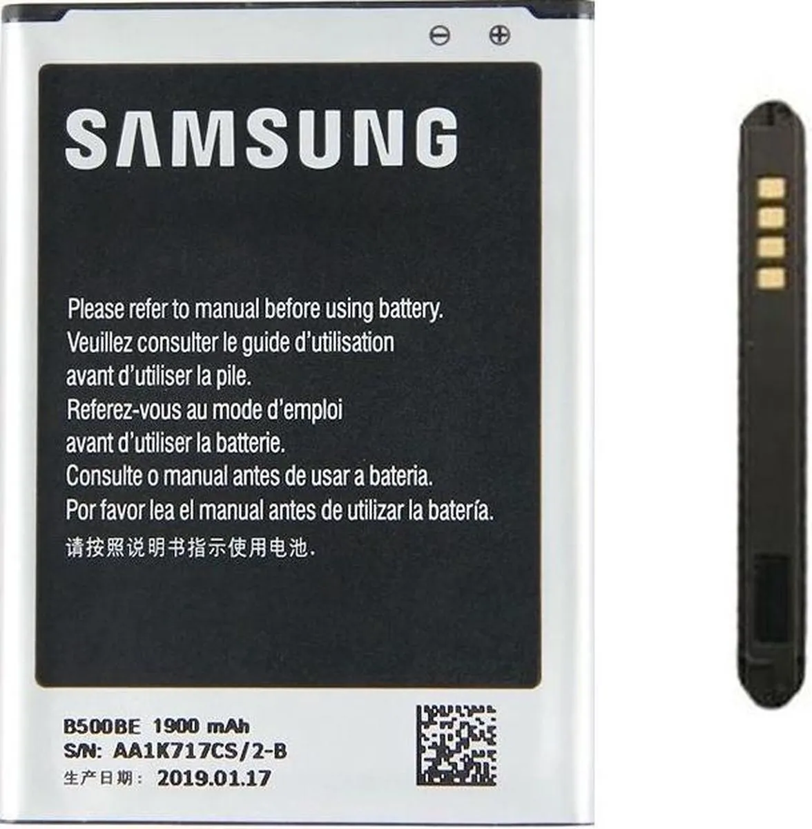 Samsung Galaxy S4 mini GT-I9195 Originele Batterij 1900mAh EB-B500BE