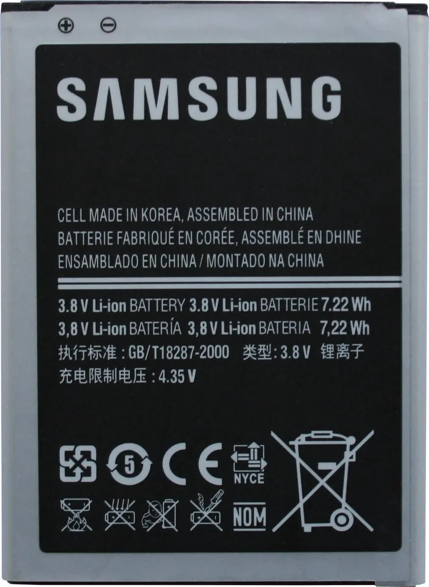 Samsung Galaxy S4 mini GT-I9195 Originele Batterij 1900mAh EB-B500BE