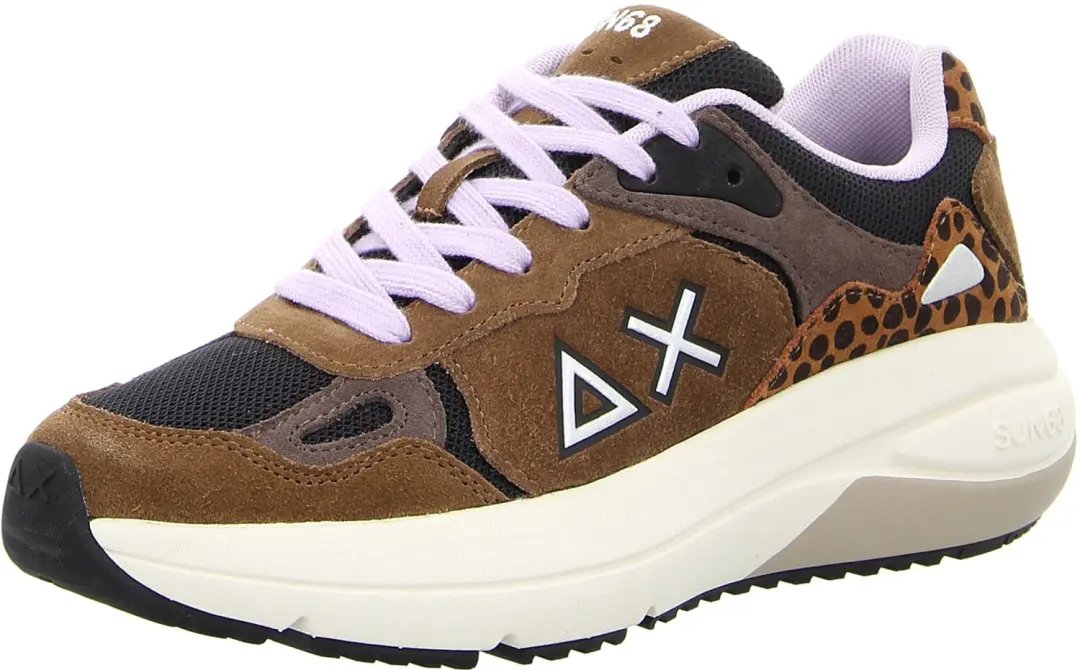 Sun68 dames sneakers bruin maat 41