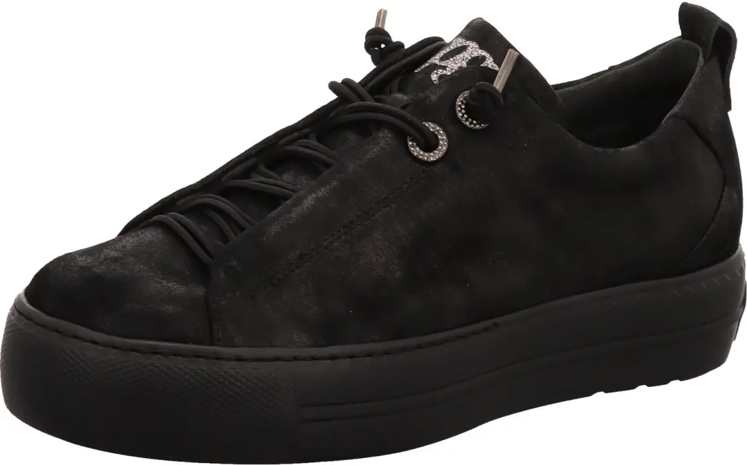 Paul Green 5417 Sneakers - Suède - Zwart - afbeelding 3 van 6
