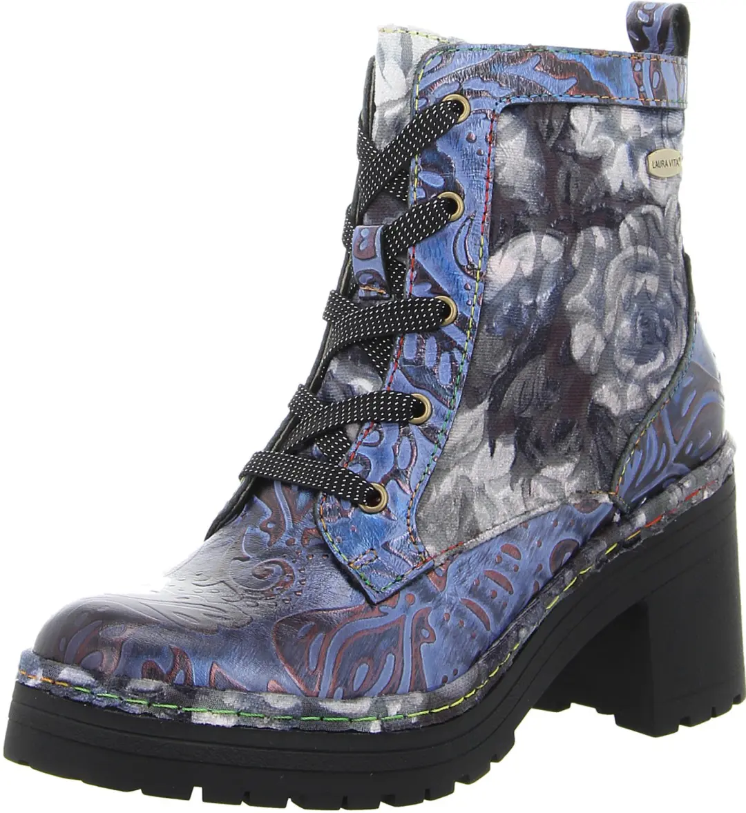 Laura Vita dames laarzen blauw maat 37