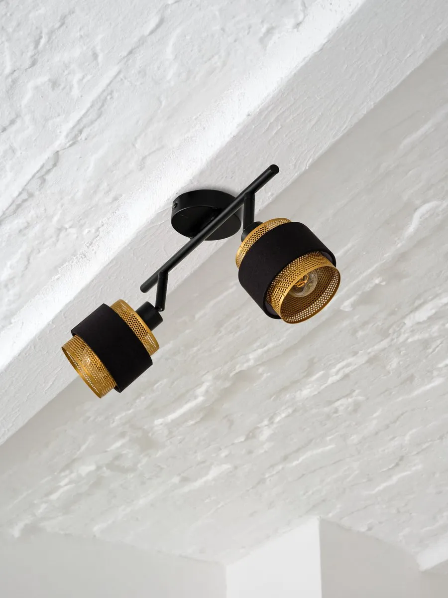 Osram LED Spot Hornet 2x2.8W E14 - 2 Stuks - Zwart