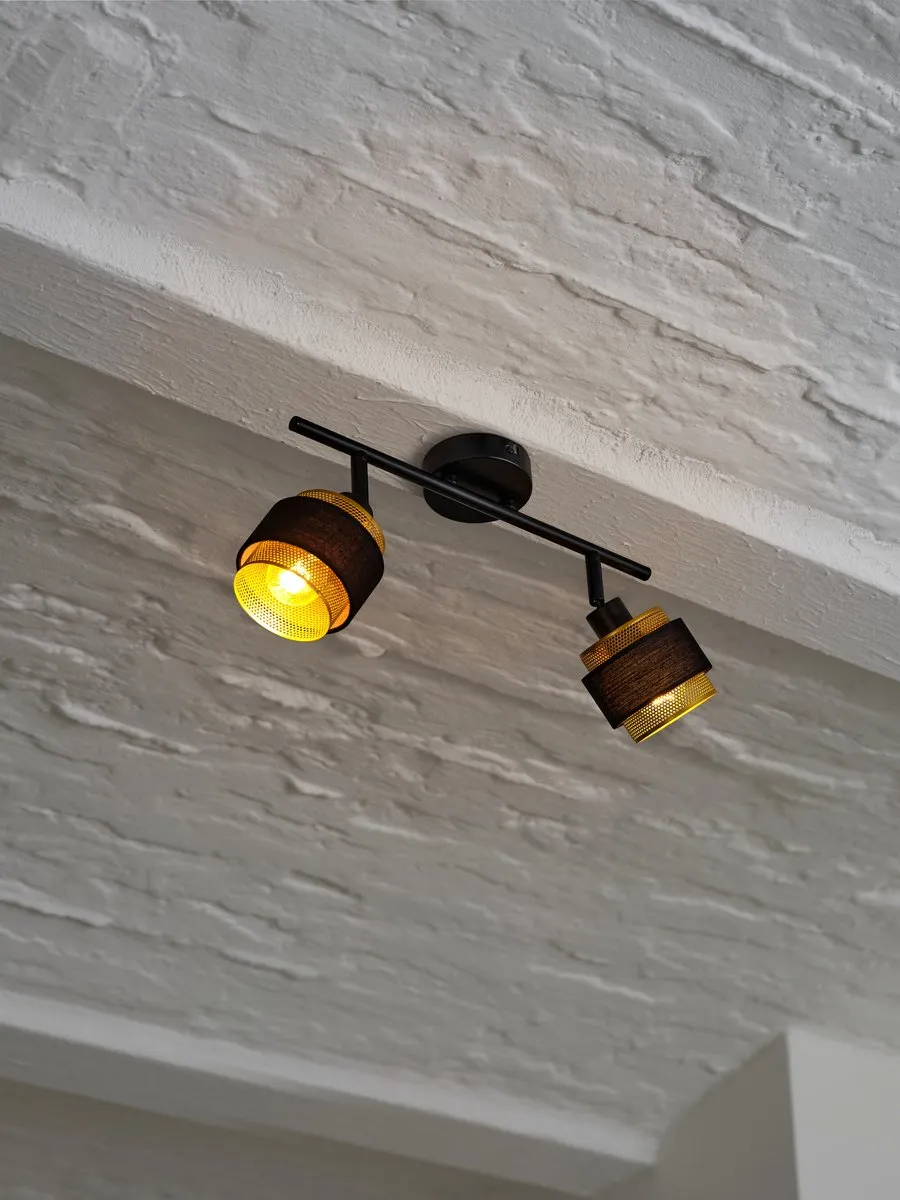 Osram LED Spot Hornet 2x2.8W E14 - 2 Stuks - Zwart