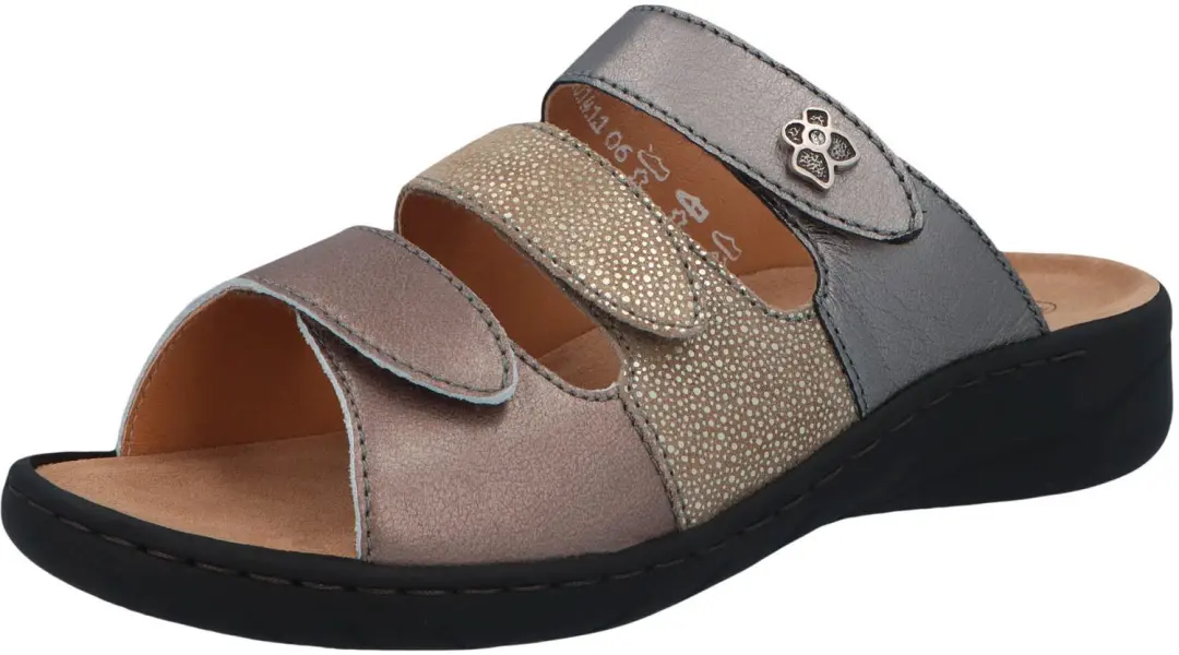 Solidus dames slippers beige maat 43