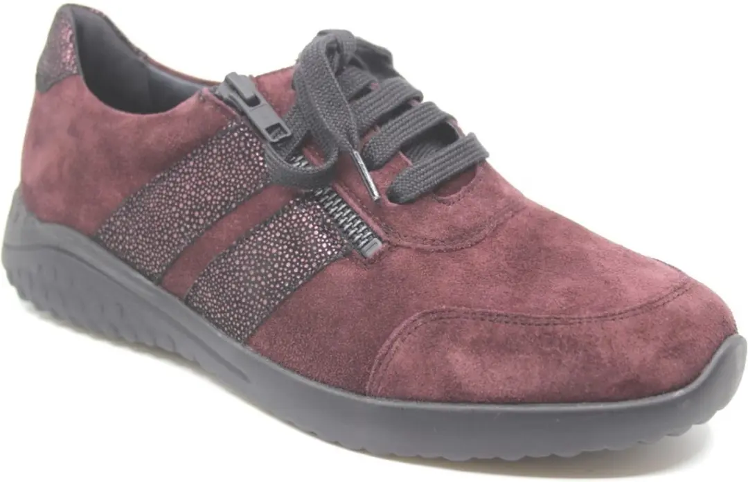 Solidus, 52001 70106, Bordeaux sneaker wijdte H