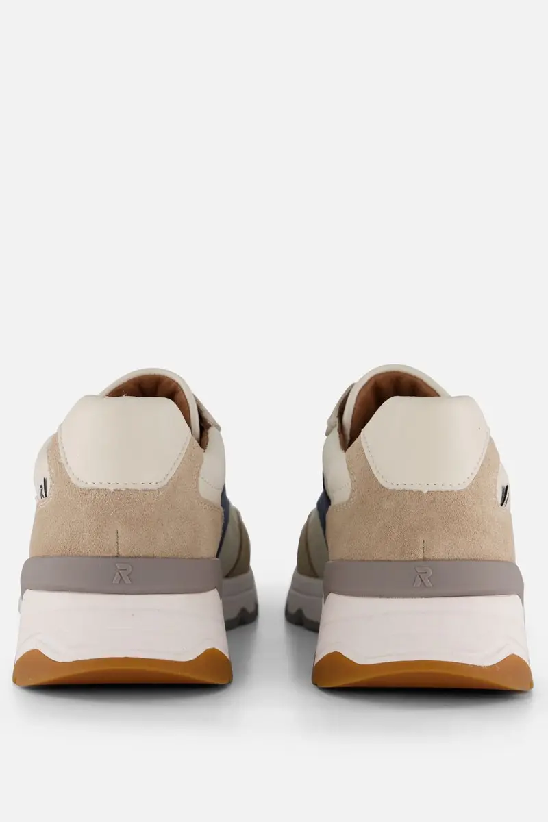 Rieker Sneakers Beige Suede - Maat 44 - afbeelding 5 van 6