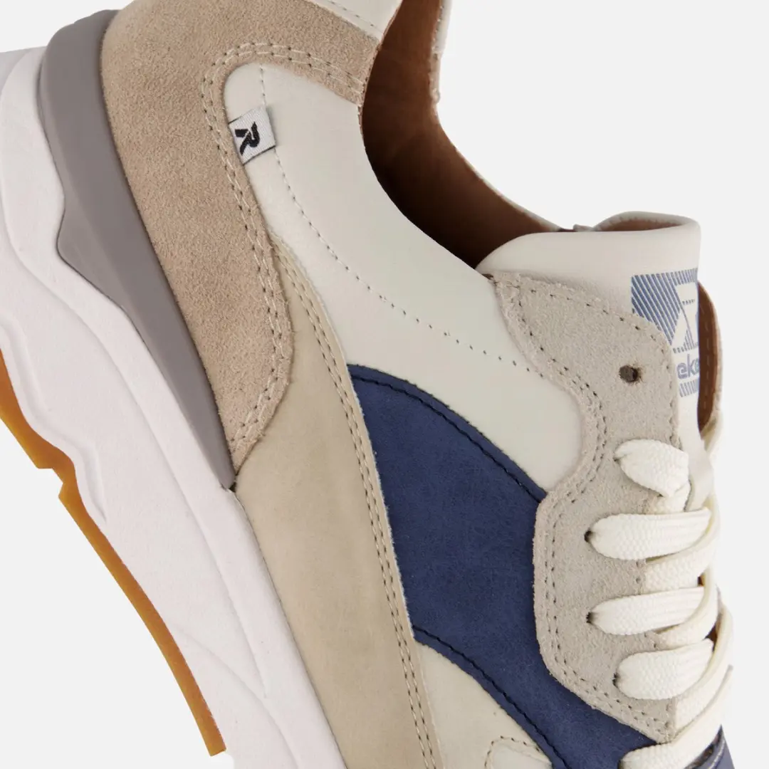 Rieker Sneakers Beige Suede - Maat 44 - afbeelding 6 van 6