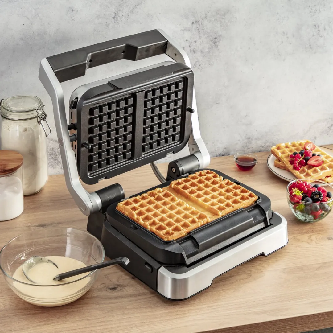 Tefal XA7308 Wafelplaten - 2 Stuks - Zwart