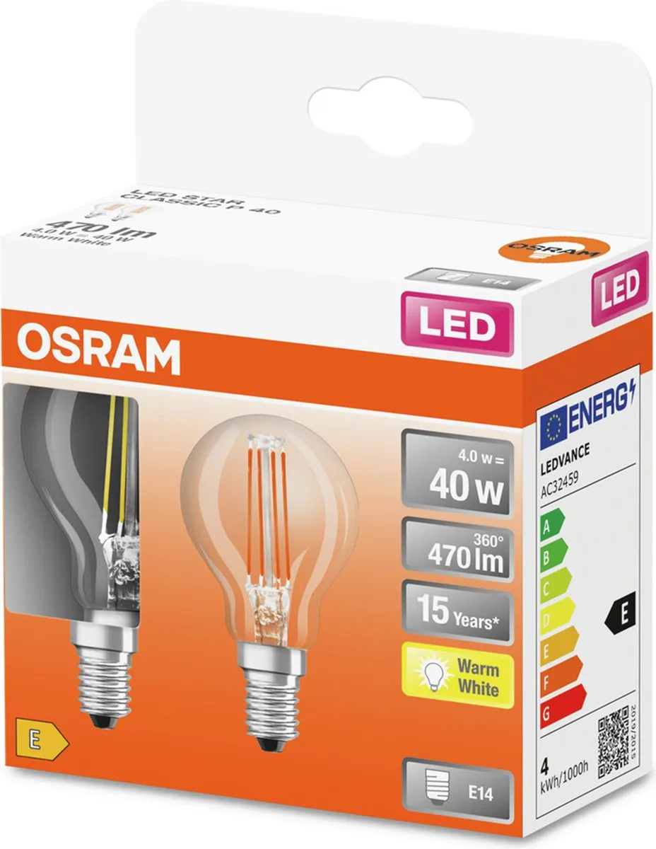 Osram E14 LED 4W 2700K