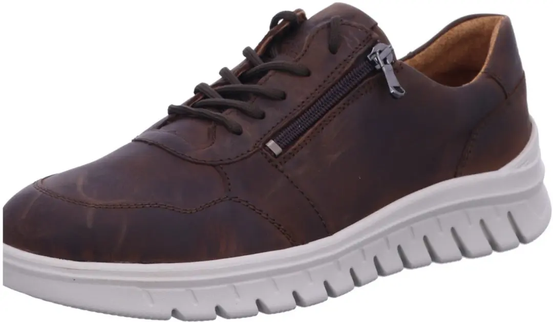 Waldläufer heren sneakers bruin maat 42.5
