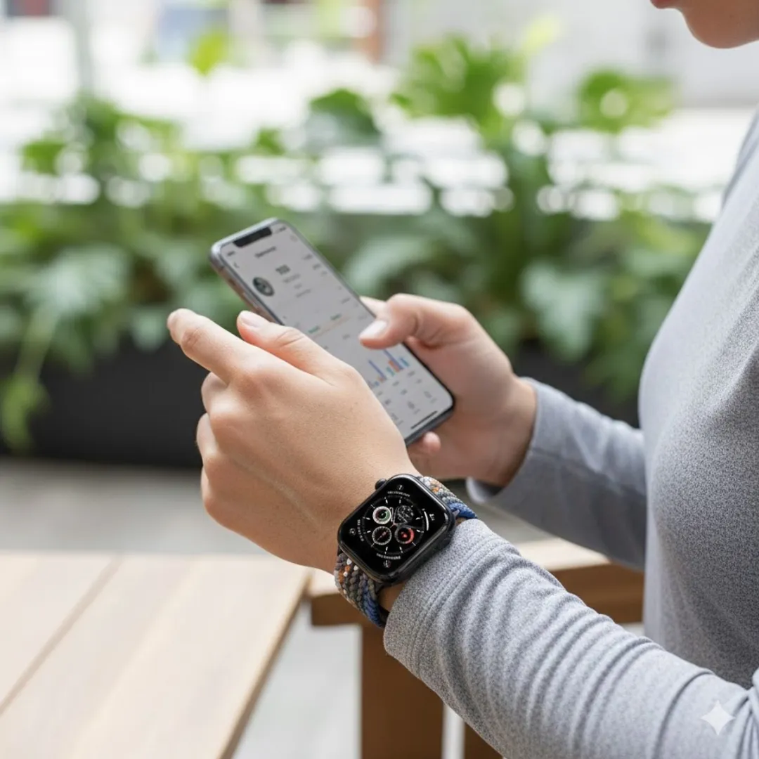 NUVEX Horlogebandje Apple Watch 38-42mm - Multicolor - Elastisch