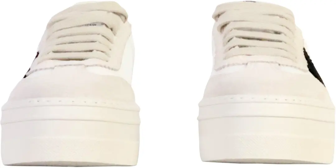 Baskets en cuir