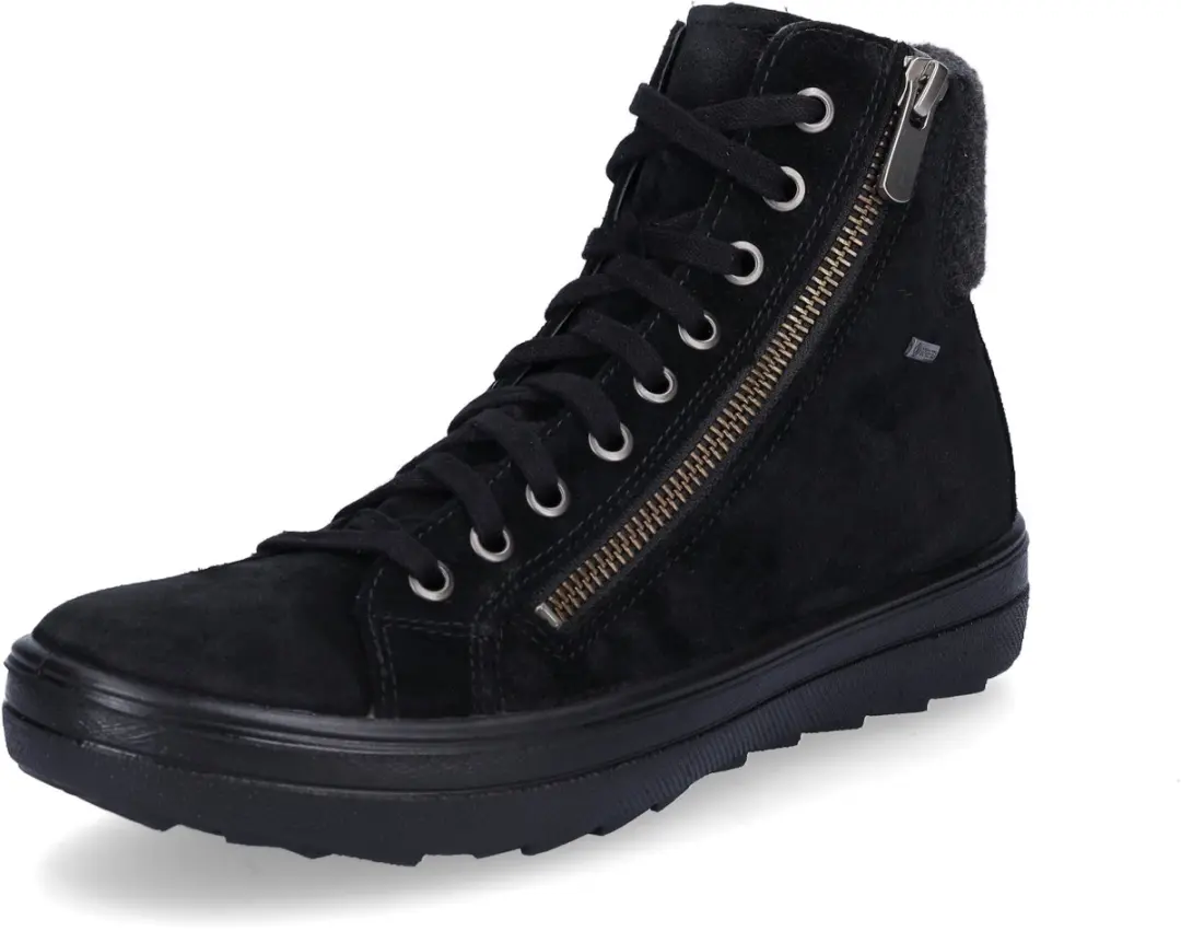 Legero dames veterboot Mira zwart 8,5