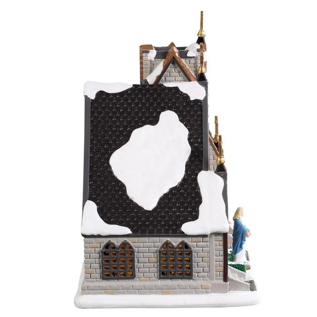 Lemax St. Matthew's Church Verlichte Kerk 2019 - afbeelding 3 van 4