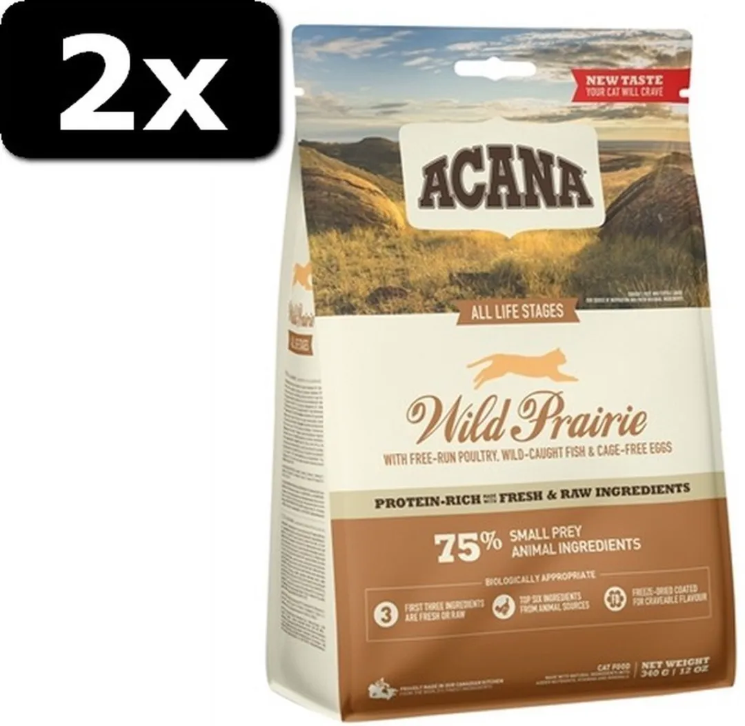 Acana Wild Prairie Kattenvoer 340g