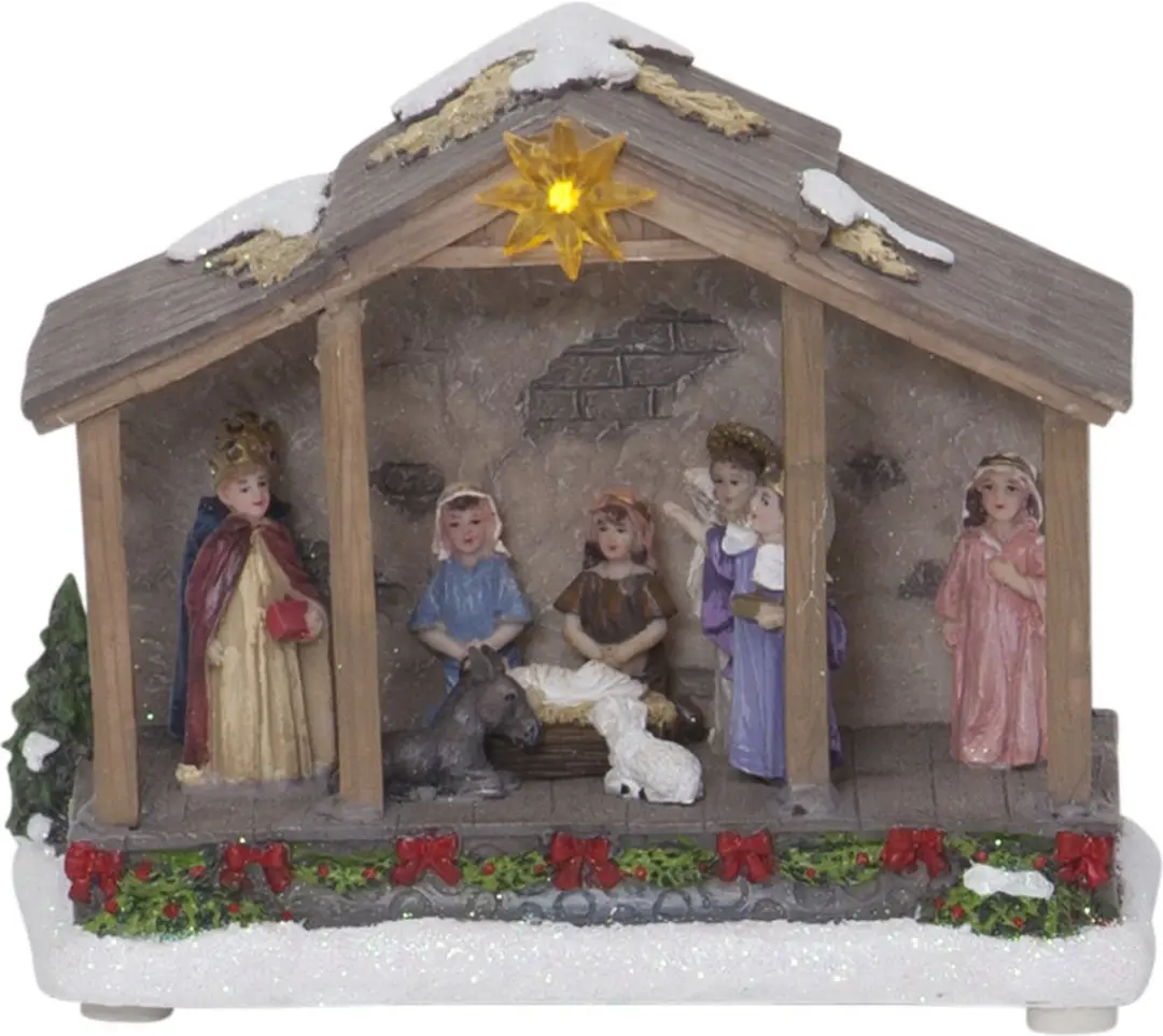 Star Trading LED Kerststal Nativity