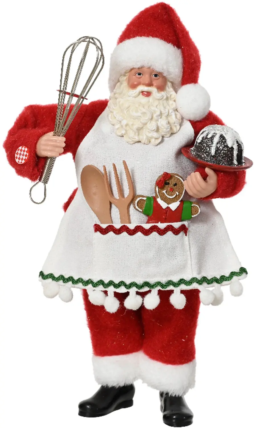 Kerstman met keukengerei 28cm