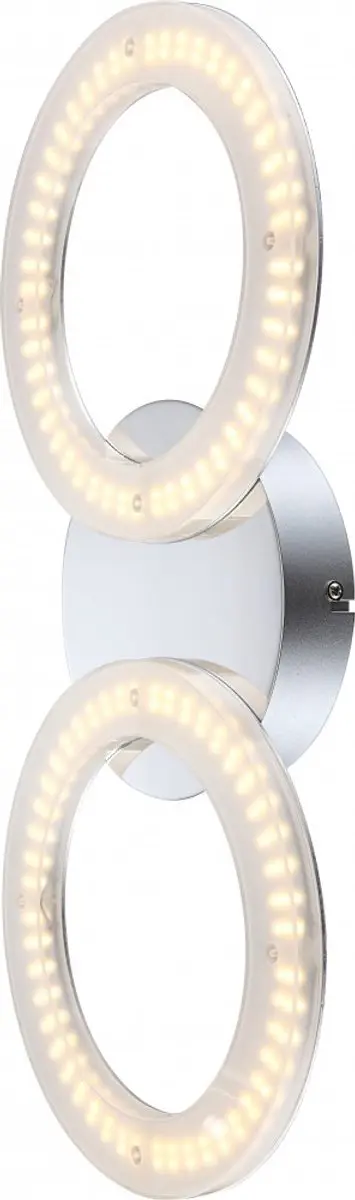 Elegante 20W LED wandlamp slaapkamerlamp chroom acryl Globo MARLENE 41107-2W