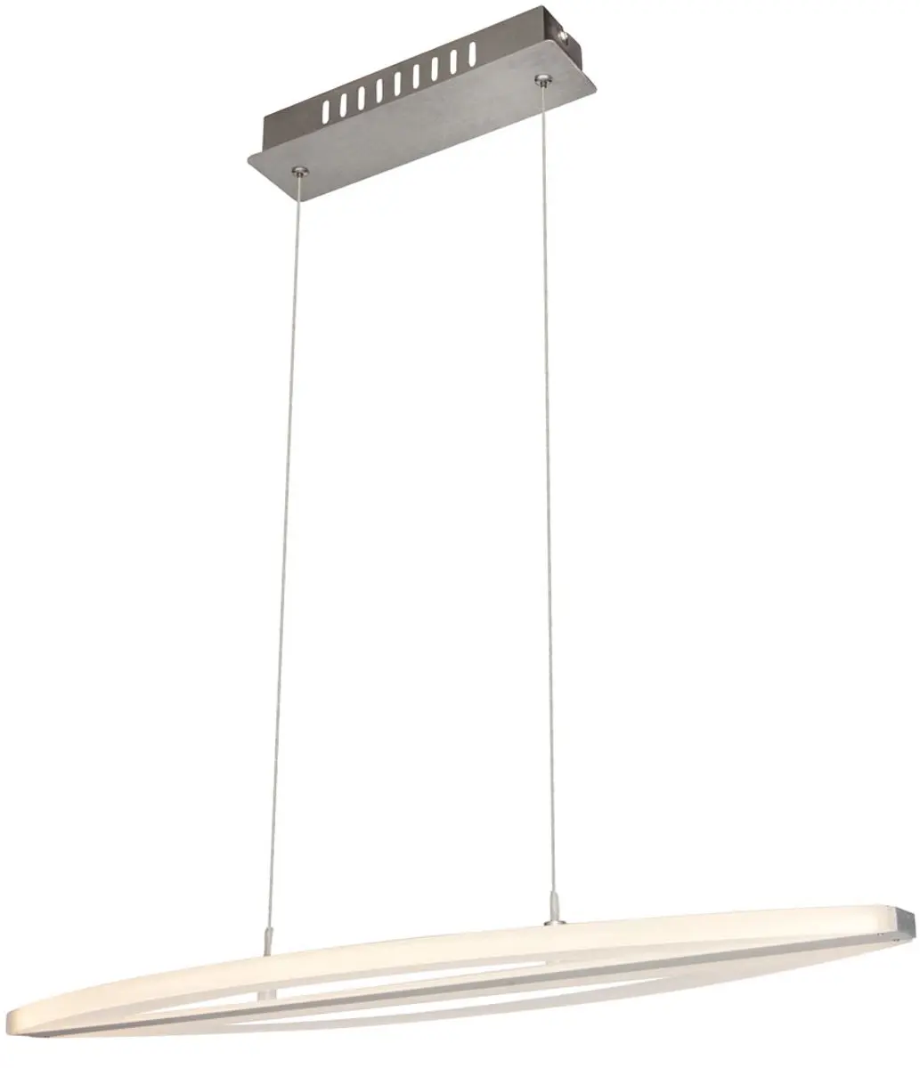 14 Watt LED hanglamp logeerkamer plafondverlichting 1-lichts Globo 67081