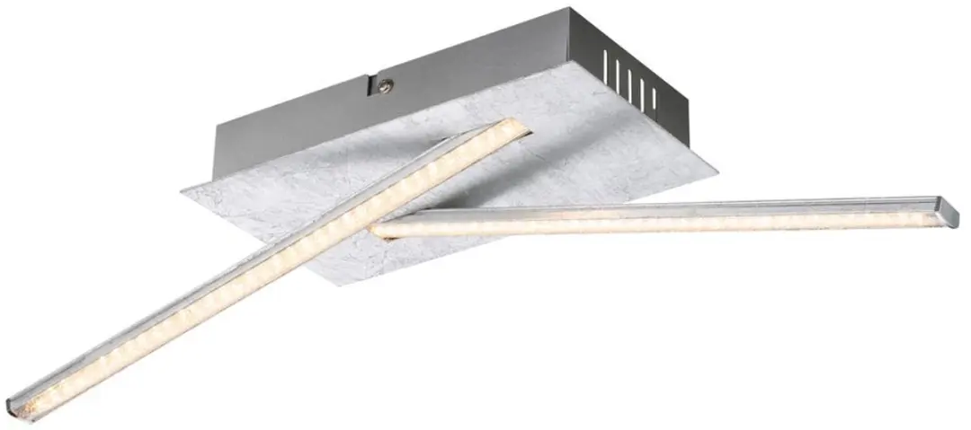 Plafondlamp kristallen woonkamerverlichting zilver metallic plafondlamp modern,