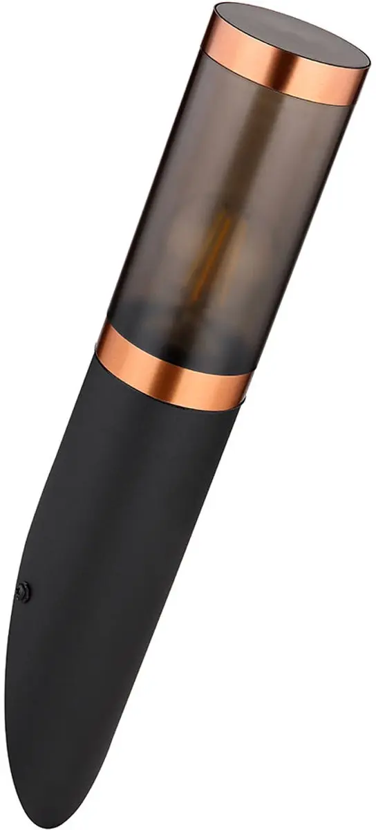 Buiten wandlamp wandlamp roestvrij staal tuin koper rook wandlamp fakkel buiten,