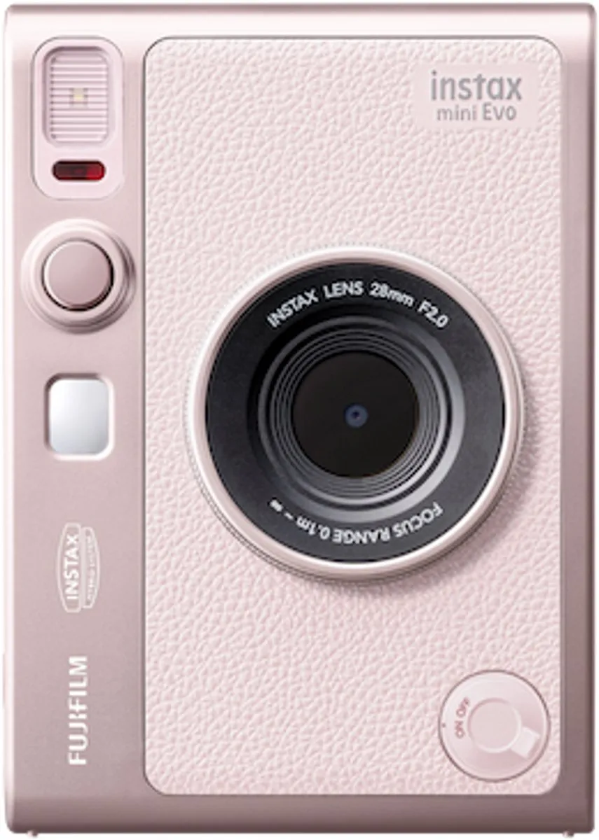 FUJIFILM instax mini Evo™ - Instant Camera - Gentle Rose